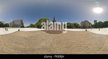 Vue panoramique à 360° de Plaza San Martín