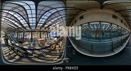 Vue panoramique à 360° de Gare de Lucerne