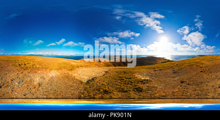 Vue panoramique à 360° de Haut de Hugon Island (partie 2)