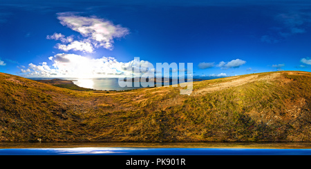 Vue panoramique à 360° de Haut de Hugon Island (partie 5)