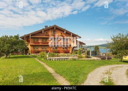 Einsiedeln, Suisse - septembre 7, 2015 : voir dans la ville de Einsiedeln. Einsiedeln est une commune française, située dans le canton de Schwyz, Suisse Banque D'Images