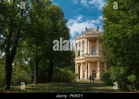 Potsdam, Berlin, Allemagne, 17 août 2017, belvédère sur le Klausberg dans parc Sanssouci Banque D'Images