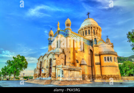 Basilique Notre-Dame d'Afrique à Alger, Algérie Banque D'Images