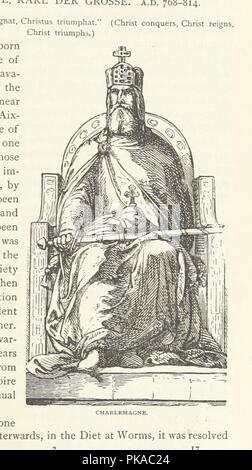 Libre à partir de la page 23 de "Histoire des empereurs allemands et de leurs contemporains. Traduit de l'allemand et compilées à partir de sources authentiques. Par E. P. . L'Illustre' . Banque D'Images