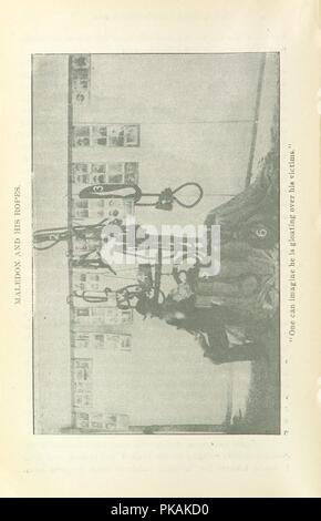 Libre à partir de la page 132 de "l'enfer sur la frontière ; il fit pendre quatre-vingt-huit hommes. Une histoire de la grande cour pénale des États-Unis à Fort Smith, Arkansas, et du crime et des criminels dans le territoire indien, et le procès et punis0034. Banque D'Images