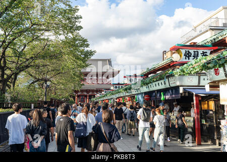 Temple Sensoji, Asakusa, Taito-Ku, Tokyo, Japon Banque D'Images