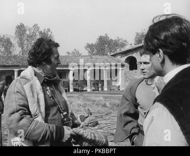 1900 Année : 1976 Novecento Italie Réalisateur : Bernardo Bertolucci Gerard Depardieu , Robert De Niro, Bernardo Bertolucci Shooting photo Banque D'Images