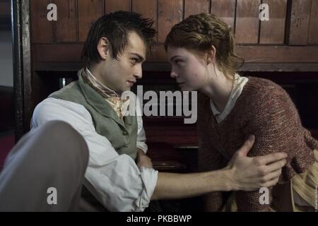 Mary Shelley Année : 2017 USA / UK Réalisation : Douglas Booth, Haifaa Al-Mansour Elle Fanning Banque D'Images