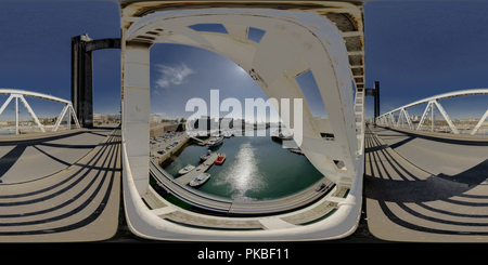 Vue panoramique à 360° de Pont de Recouvrance