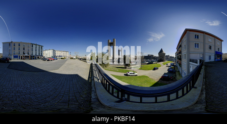 Vue panoramique à 360° de Tour Tanguy et château de Brest