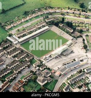 Twerton Park, baignoire, Somerset, 1992. Artiste : Aerofilms. Banque D'Images