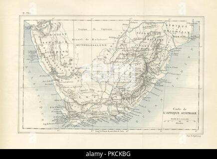 Libre à partir de la page 835 de "L'Afrique . Dixième édition . corrigée' . Banque D'Images