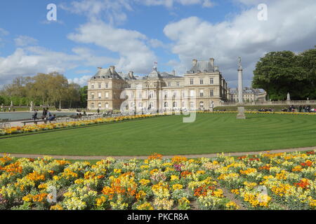 Palais du Luxembourg à Paris Banque D'Images