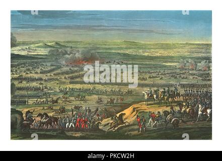 La bataille d'Austerlitz, 2 décembre 1805, (c1850). Artiste : Jean Bosq. Banque D'Images