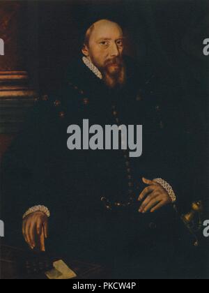 William Cecil, lord Burghley, milieu du 16ème siècle, (1941). Artiste : Inconnu. Banque D'Images