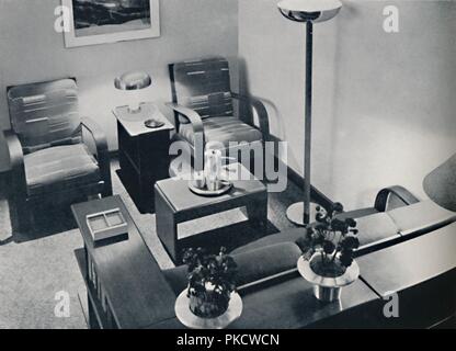 'Un article de la living-room', 1936. Artiste : Inconnu. Banque D'Images