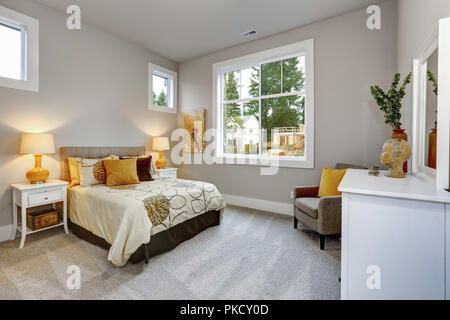 La maison de luxe dans la région de Bellevue, WA Banque D'Images