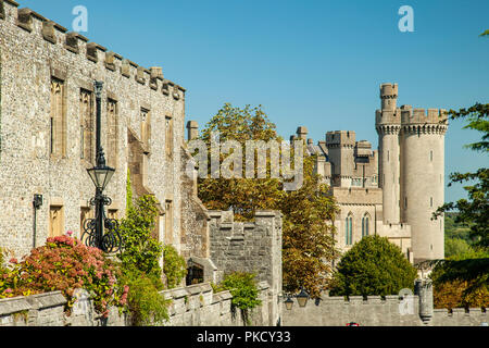 Château d'Arundel, West Sussex, Angleterre. Banque D'Images