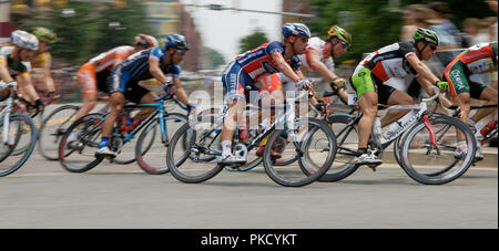 Les hommes pro courses sur le terrain, le samedi après-midi 06-02-07 à Arlington, Virginie, au cours de la 10e édition de la CSC Invitational. Banque D'Images