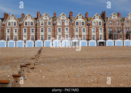 Maisons de ville balnéaire à Bexhill-on-Sea, Royaume-Uni Banque D'Images