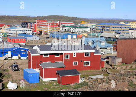 Iqaluit, île de Baffin, Nunavut, Canada Banque D'Images