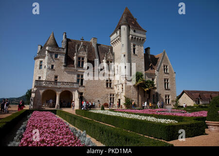 Château des Milandes Banque D'Images