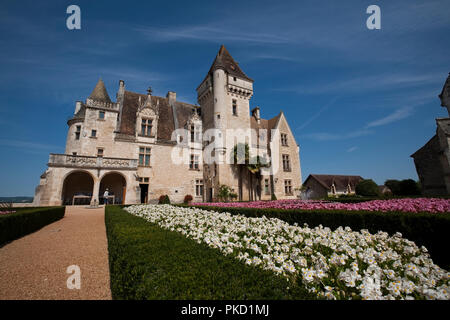 Château des Milandes Banque D'Images