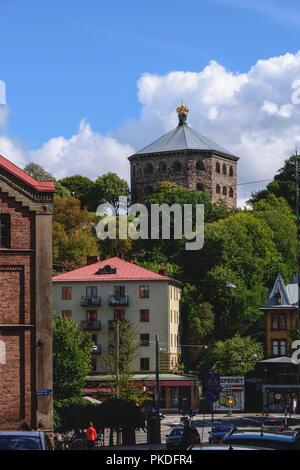 Le Skansen Kronan château à Göteborg, Suède Banque D'Images