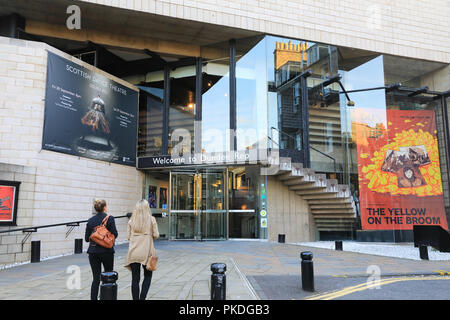 Le Dundee Repertory Theatre, une classe mondiale, diversifiée et la création théâtrale et des arts, dans la ville, sur Tayside, Ecosse, Royaume-Uni Banque D'Images