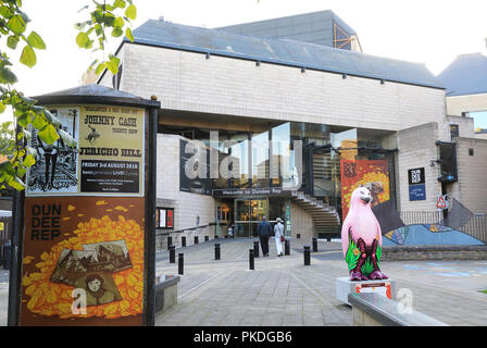 Le Dundee Repertory Theatre, une classe mondiale, diversifiée et la création théâtrale et des arts, dans la ville, sur Tayside, Ecosse, Royaume-Uni Banque D'Images