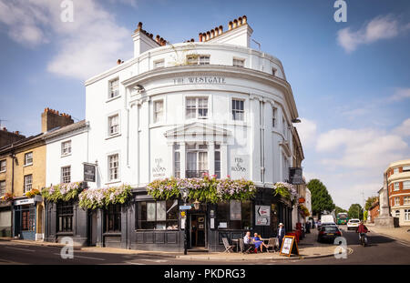 L'hôtel Westgate pub à Winchester, Hampshire, Royaume-Uni Banque D'Images