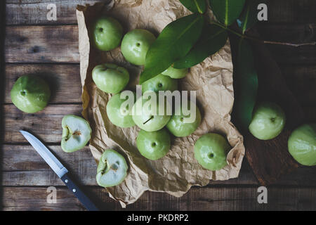 Mountaint vert frais fruits apple Banque D'Images