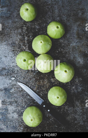 Mountaint vert frais fruits apple Banque D'Images