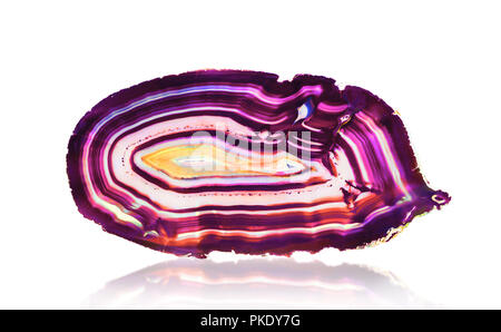 Agate pierre fini Banque D'Images