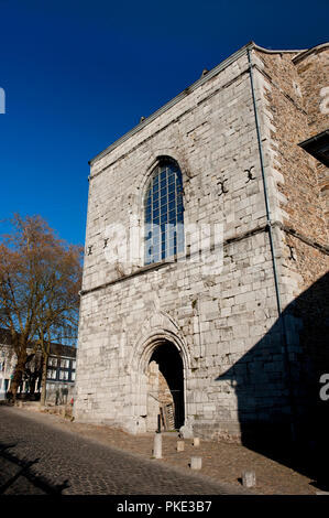 L'abbaye médiévale des Princes-Évêques de Stavelot dans les Cantons de l'Est (Belgique, 15/11/2011) Banque D'Images