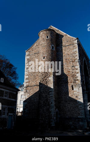 L'abbaye médiévale des Princes-Évêques de Stavelot dans les Cantons de l'Est (Belgique, 15/11/2011) Banque D'Images