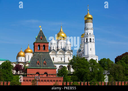 Ivan le Grand clocher, Kremlin de Moscou, Moscou, Russie Banque D'Images