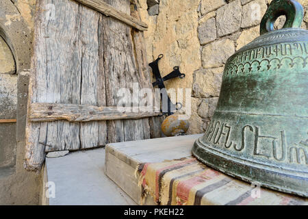 L'Arménie, monastère de Tatev est un 9e siècle, classée monument historique. Il est l'un des plus anciens et plus célèbres complexes monastère en Arménie, Goris, ville Kha Banque D'Images