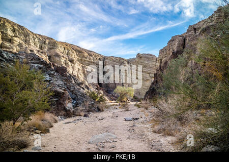 La Mecque des collines en bain Randonnée pédestre à Palm Spring, Californie Banque D'Images