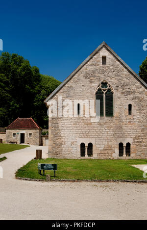 L'abbaye cistercienne de Fontenay à Marmagne, dans le département de Côte d'Or (France, 24/06/2010) Banque D'Images