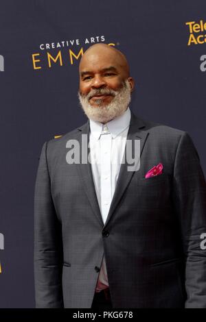 David Alan Grier aux arrivées de Primetime Emmy Awards : Creative Arts Awards - SUN, Microsoft Theatre, Los Angeles, CA Septembre 9, 2018. Photo par : Priscilla Grant/Everett Collection Banque D'Images