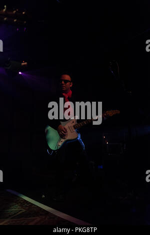 Milan, Italie - 12 septembre 2018 : groupe de rock indépendant américain Mercury Rev fonctionne à Serraglio Music Club. Brambilla Simone Live News photographer Crédit : Simone Brambilla/Alamy Live News Banque D'Images