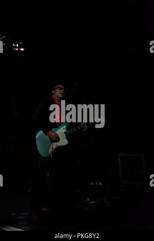 Milan, Italie - 12 septembre 2018 : groupe de rock indépendant américain Mercury Rev fonctionne à Serraglio Music Club. Brambilla Simone Live News photographer Crédit : Simone Brambilla/Alamy Live News Banque D'Images