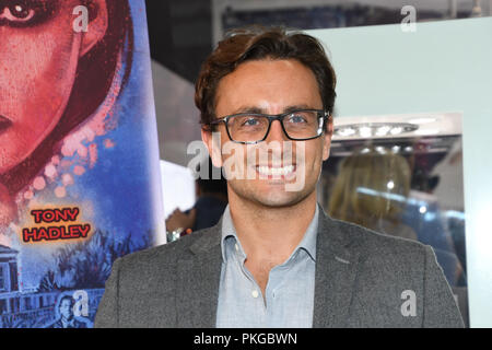 Londres, Royaume-Uni, 13 septembre 2018. Johny Pach arrive à Tresor Paris En2ruders - lancer au Tresor Paris, 7 Greville street, Hatton Garden, London, UK 13 septembre 2018. Credit Photo : Alamy/Capital Live News Banque D'Images