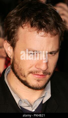 Londres, UK - Heath Ledger assiste à la partie 'London' - organisé par l'UIP et de la variété à la veille de l'Orange British Academy Film Awards, organisée à Spencer House, St James, London - Février 18th, 2006 Photo Numérique par Mayhewt MediaPunch // Historique Banque D'Images