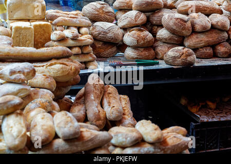 Baker's traditionnel décroche à Borough Market à Londres Angleterre Royaume-Uni UK Banque D'Images