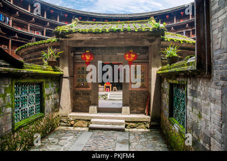 Dans la province de Fujian tulou NaJing Banque D'Images