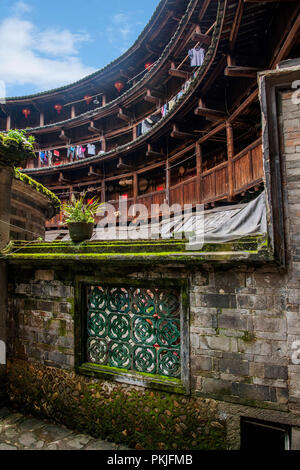 Dans la province de Fujian tulou NaJing Banque D'Images