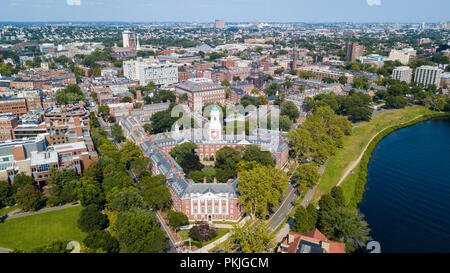 Eliot House, Harvard University, Boston, MA, USA Banque D'Images