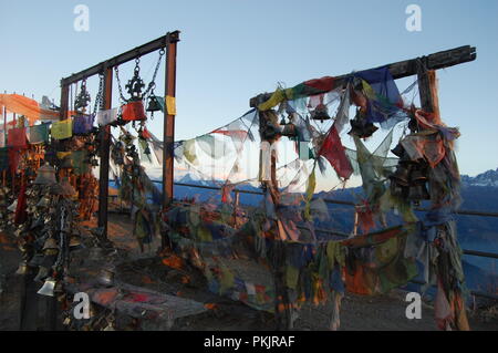 Kalinchowk, voyage au Népal Banque D'Images